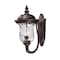 Z-Lite Armstrong Outdoor Wall Light, Bronze & Clear Waterglass 533M-RBRZ - alternate 1